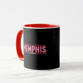 Mug MEMPHIS - le logo musical (Devant gauche)