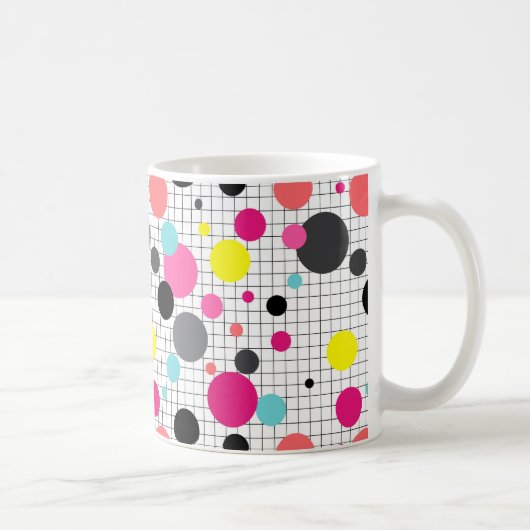 Mug Memphis pois (Droite)