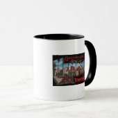 Mug Memphis, Tennessee - Scènes de grandes lettres (Devant droit)