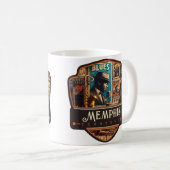 Mug Memphis, Tennessee | Vintage (Devant droit)