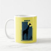 Mug Memphis Zoo Tennessee Vintage Giraffe (Gauche)