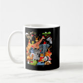 Mug Men Women Kids Wildlife Zoo Day Christmas Party 22 (Gauche)