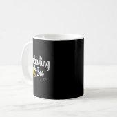Mug Menace abeille Cheerleading Drôle de bourdon (Devant gauche)