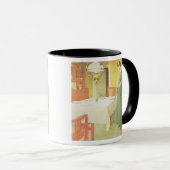 Mug Ménage d'école, scène de salle à manger, pub. dans (Devant droit)