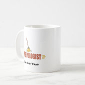 Mug Ménage personnalisé amusant (Devant gauche)