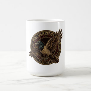 Mug Mene Tekel Phares Cercle Corbeau Vintage