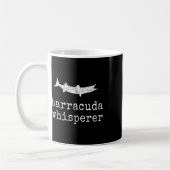 Mug Meneur de Barracudas Drôle de Pêche à la Barracuda (Gauche)