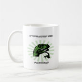 Mug Ménopause de Philosoraptor (Gauche)