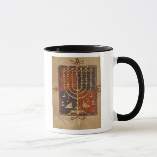 Mug Menorah et d'autres navires du temple (Droite)