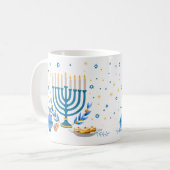Mug Menorah Hanoukka (Devant gauche)