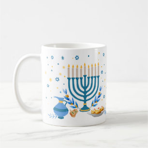 Mug Menorah Hanoukka