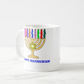 Mug Menorah lumineux (Devant gauche)