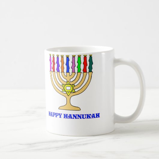 Mug Menorah lumineux (Droite)