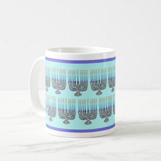 Mug Menorah lunaire (Devant gauche)