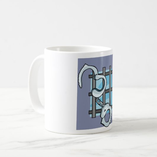 Mug Menottes de prison (Devant gauche)