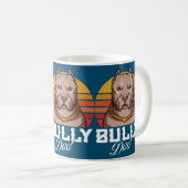 Mug Mens American Bully Design Pour Propriétaire De Ch (Devant droit)