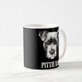 Mug Mens American Pit Bull Papa  (Devant droit)