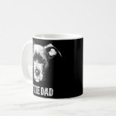 Mug Mens American Pit Bull Papa  (Devant gauche)
