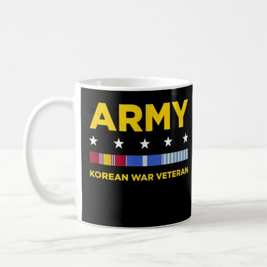 Mug Mens Armée des chemises vétérans de la guerre de C (Gauche)