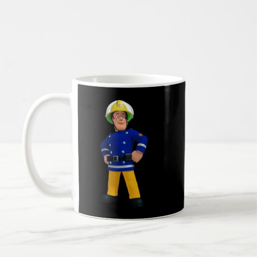Mug Mens Best Fireman Children Cartographie Sam Don Po (Gauche)