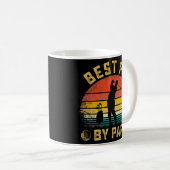 Mug Mens Best Pa By Par Cadeau Pour Golfer Daddy (Devant droit)