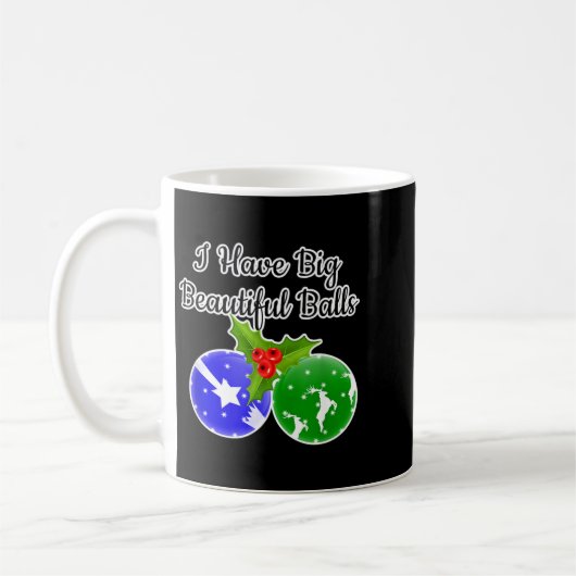 Mug Mens Big Dirty Santa Xmas Fun Adult Humor Ug (Gauche)