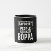 Mug Mens Cadeau Mes Favoris Appelez-Moi Boppa (Centre)