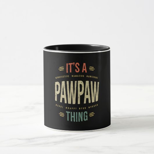 Mug Mens C'est un cadeau PawPaw Thing Grand-pa Père (Centre)