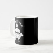 Mug Mens Chef Boucher BBQ Je fumerais ce boeuf de porc (Devant gauche)