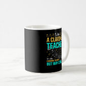 Mug Mens Clarinet Enseignant C'Est Comme Un Enseignant (Devant droit)