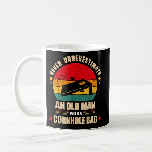 Mug Mens Cornhole Joueur Cornhole (Gauche)