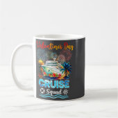 Mug Mens Cruise Squad Valentine's Day Vacation Travel  (Gauche)