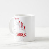 Mug Mens Dadasaurus Dinosaur Papa Daddy Rex American F (Devant gauche)