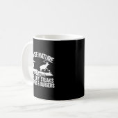 Mug Mens Deer Hunter Vous Voyez Nature Amusant Deer Hu (Devant gauche)