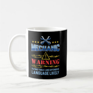 Mug Mens Drôle Mécanique Taux Horaire Taux De Travail 