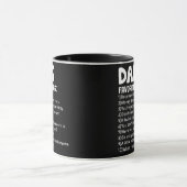 Mug Mens Funny Papa's Favorite Sayings Fête des pères  (Centre)