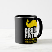 Mug Mens Funny Père de la chambre Grand cadeau pour (Devant droit)
