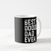 Mug Mens Goldendoodle Papa Meilleur Doodle Papa Jamais (Devant droit)