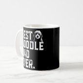 Mug Mens Goldendoodle Papa Meilleur Doodle Papa Jamais (Devant gauche)