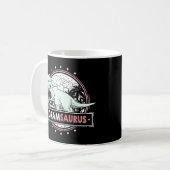 Mug Mens GramSaurus Gram idée de Gram pour les femmes  (Devant gauche)