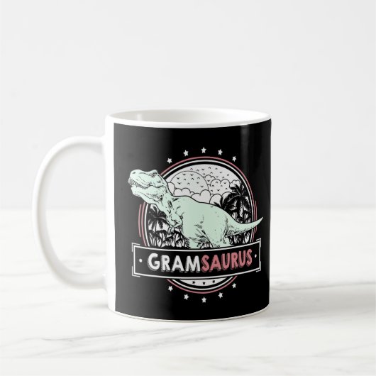 Mug Mens GramSaurus Gram idée de Gram pour les femmes  (Gauche)