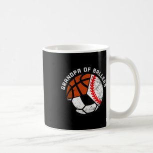 Mug Mens Grand-Père De Byllers Fun Bysebyll Soccer Bys
