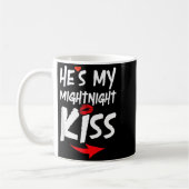 Mug Mens He's My Midnight Kiss Happy New Year Matching (Gauche)