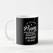 Mug Mens Im'S Crazy Poppy Grand-pa T Shirt Funny (Gauche)