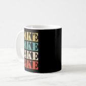 Mug Mens Jake Retro Names Vintage Style Personalized (Devant gauche)