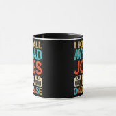 Mug Mens Mens Daddy DAD JOKES DAD BASE Database (Centre)