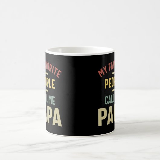 Mug Mens Mes Favoris Appelez-Moi Papa Cadeau (Centre)