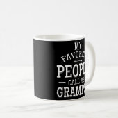 Mug Mens Mes gens favoris m'appellent GRAMPSY cool Pap (Devant droit)