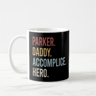 Mug Mens Parker Daddy Accomplice Hero Style Rétro Vint