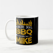 Mug Mens Personne N'A Bbq Comme Mike (Gauche)